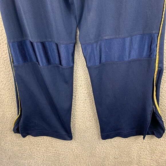 Nike Track Pants Mens‎ Medium Blue Basketball Winter Outdoor Gym Run Ankle Zip - Picture 7 of 14